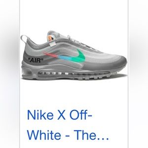 Nike x Off White menta Air Max 97 OG sneakers